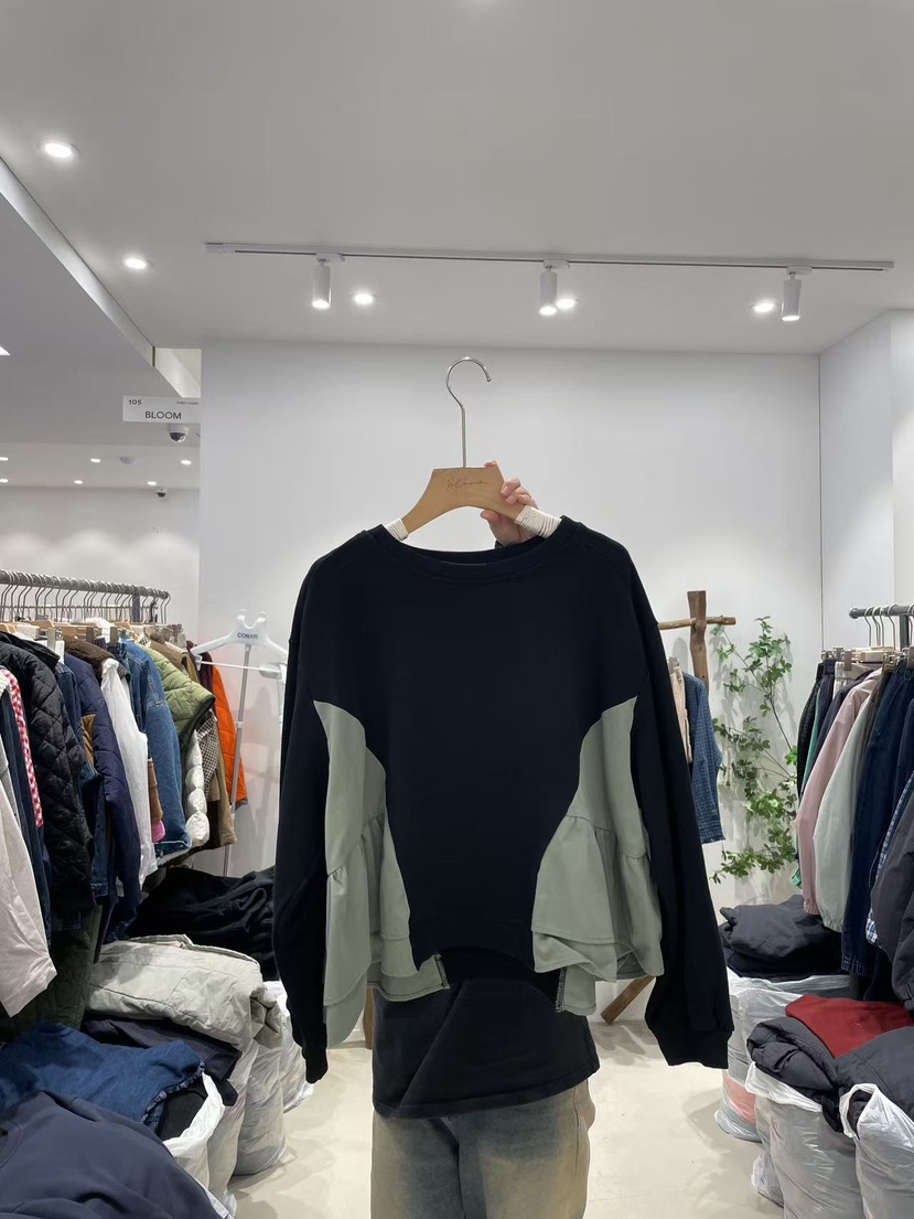 BLOOM韓國代購㊣女士新款人氣職業25秋冬推薦休閑熱賣時尚衛衣BLOOM-S衛衣圖色2