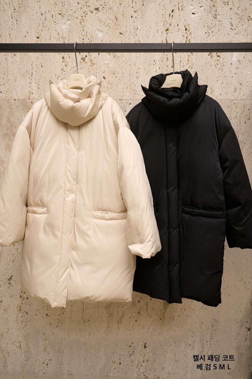 BLOSSOM東大門㊣實拍女裝新品時尚熱賣推薦職業休閑長款羽絨服BLOSSOM長款羽絨服