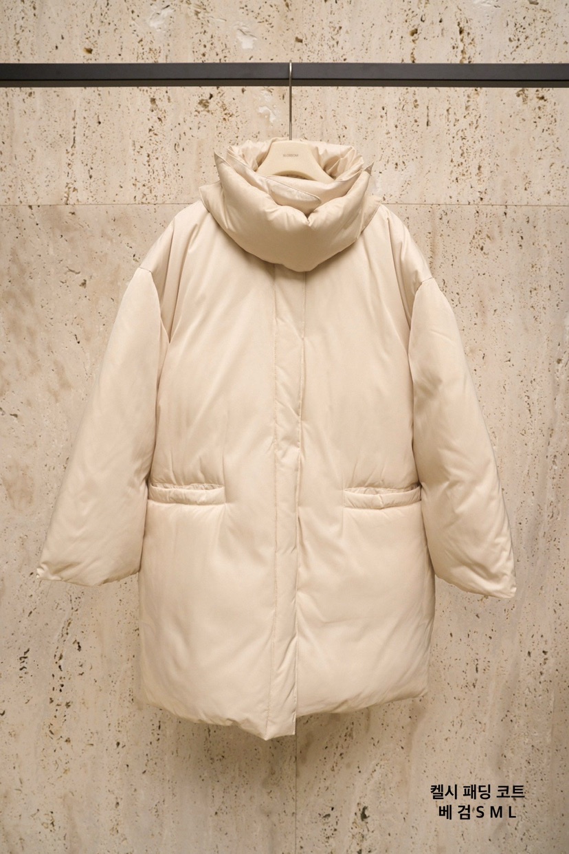 BLOSSOM東大門㊣實拍女裝新品時尚熱賣推薦職業休閑長款羽絨服BLOSSOM長款羽絨服圖色1