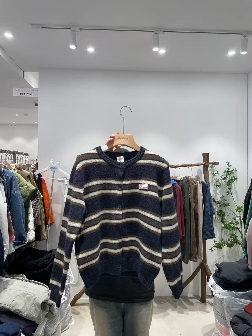 BLOOM東大門㊣直郵女裝新品熱賣25秋冬人氣時尚推薦休閑毛衣BLOOM-S毛衣圖色1