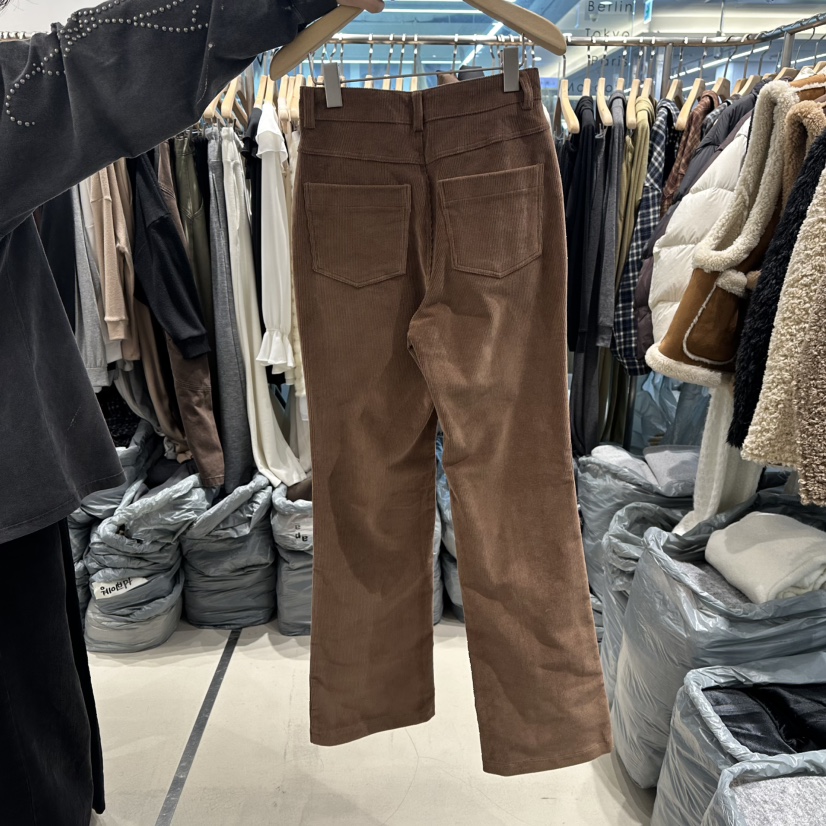 HONG.U韓國代購㊣女裝新品熱賣休閑時尚人氣推薦25秋冬休閑褲HONG.U休閑褲