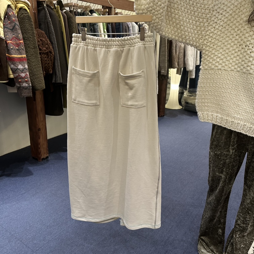 FURE韓國直郵㊣女士新品熱賣時尚推薦25秋冬休閑人氣職業長裙FURE長裙圖色1