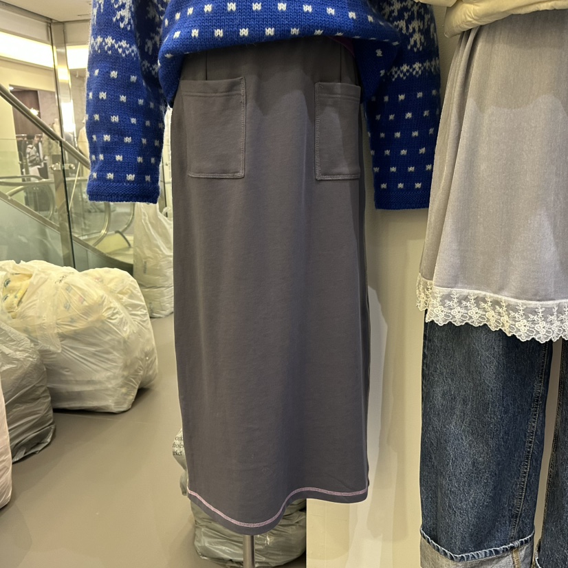 FURE韓國直郵㊣女士新品熱賣時尚推薦25秋冬休閑人氣職業長裙FURE長裙圖色2