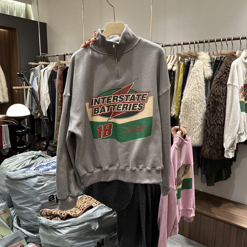 BABYTOUCH東大門㊣代購女士新品25秋冬職業熱賣推薦衛衣加絨BABYTOUCH衛衣圖色3