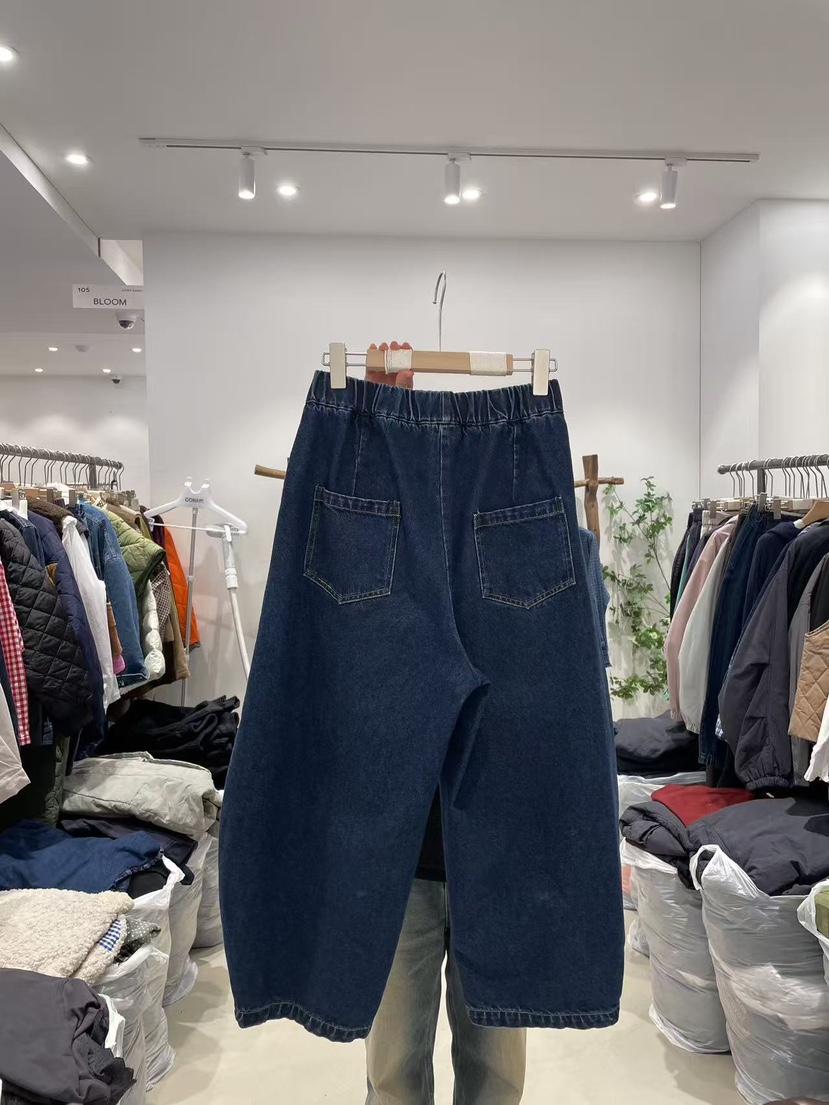 BLOOM東大門㊣直郵女士新款職業人氣熱賣休閑25秋冬時尚牛仔褲BLOOM-S牛仔褲