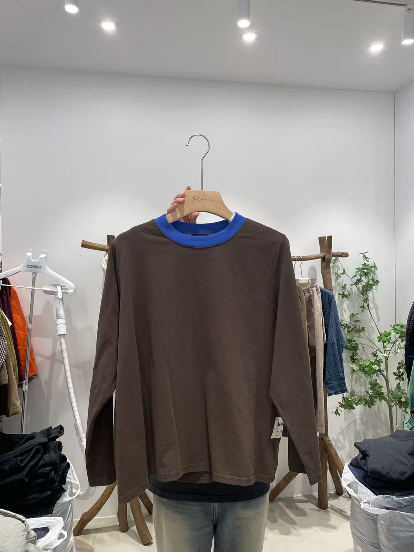 BLOOM韓國代購㊣女士新品推薦休閑時尚職業人氣25秋冬長袖T恤BLOOM-S長袖T恤圖色2