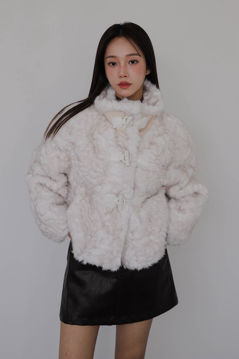 SLIT韓國直郵㊣女裝新品時尚休閑職業人氣熱賣推薦短款大衣SLIT短款大衣