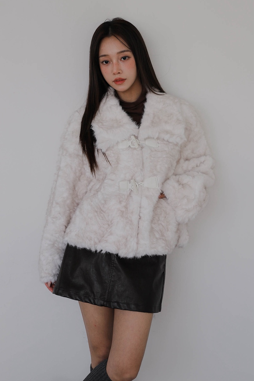 SLIT韓國直郵㊣女裝新品時尚休閑職業人氣熱賣推薦短款大衣SLIT短款大衣