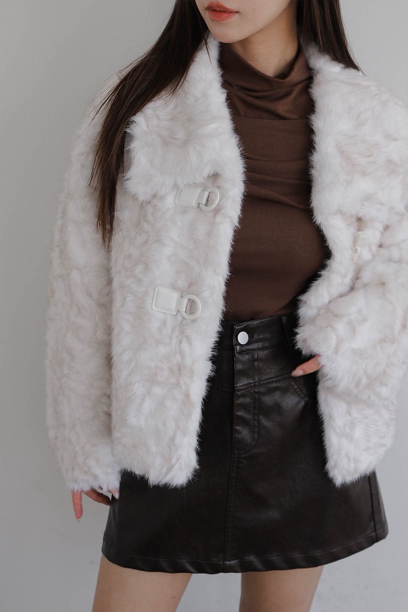 SLIT韓國直郵㊣女裝新品時尚休閑職業人氣熱賣推薦短款大衣SLIT短款大衣