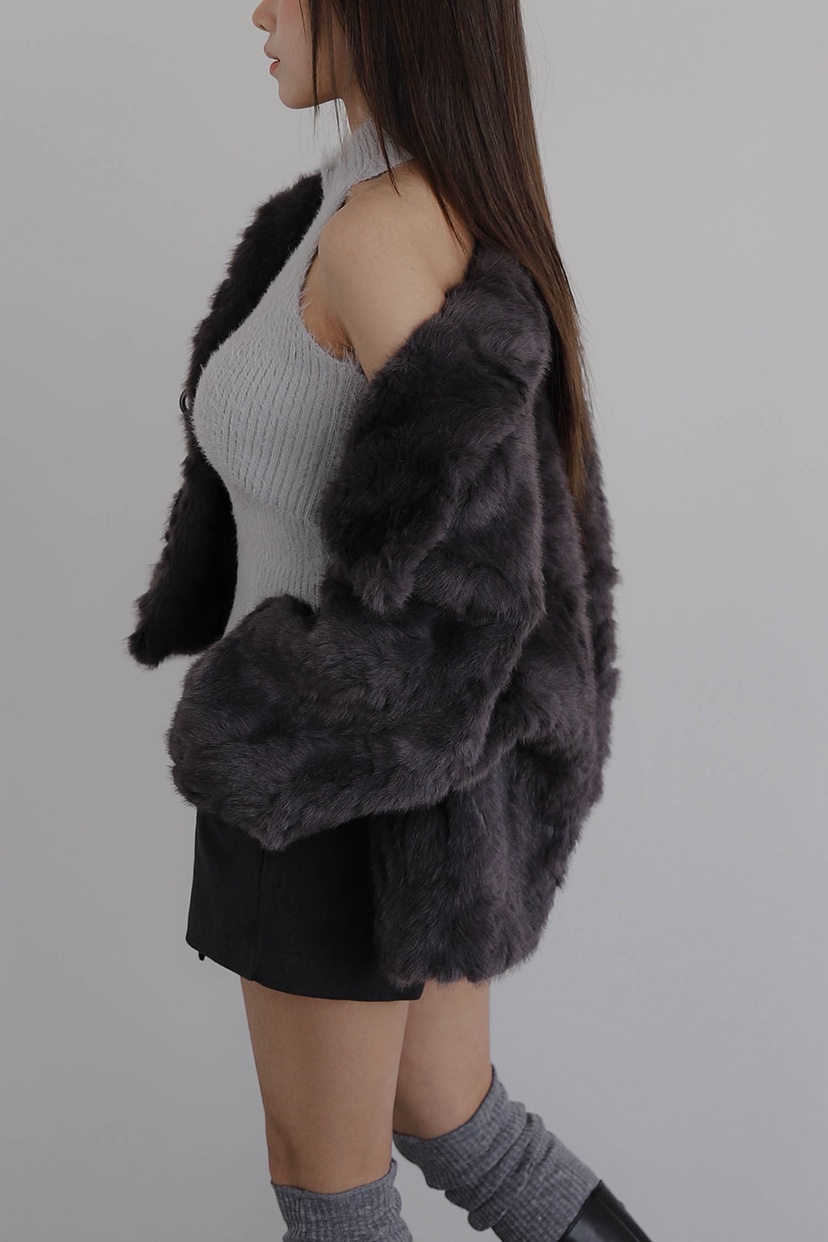 SLIT韓國直郵㊣女裝新品時尚休閑職業人氣熱賣推薦短款大衣SLIT短款大衣