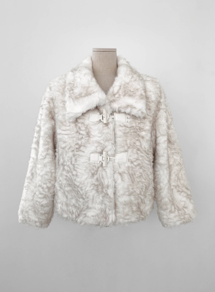 SLIT韓國直郵㊣女裝新品時尚休閑職業人氣熱賣推薦短款大衣SLIT短款大衣圖色2