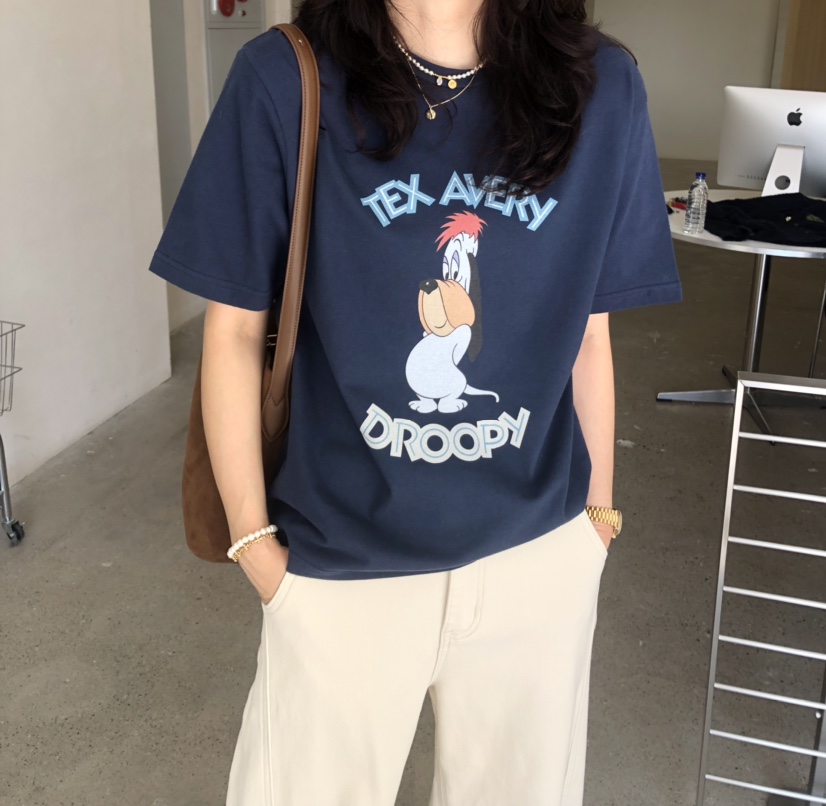 GLAD SOME東大門㊣代購女士新品職業休閑人氣時尚推薦25秋冬T恤GLAD SOMET恤