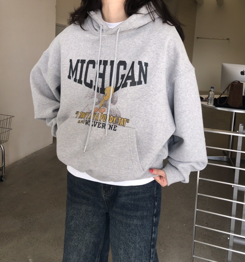 GLAD SOME韓國直郵㊣女裝新款時尚職業熱賣休閑人氣推薦衛衣GLAD SOME衛衣