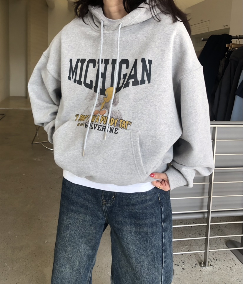 GLAD SOME韓國直郵㊣女裝新款時尚職業熱賣休閑人氣推薦衛衣GLAD SOME衛衣圖色1