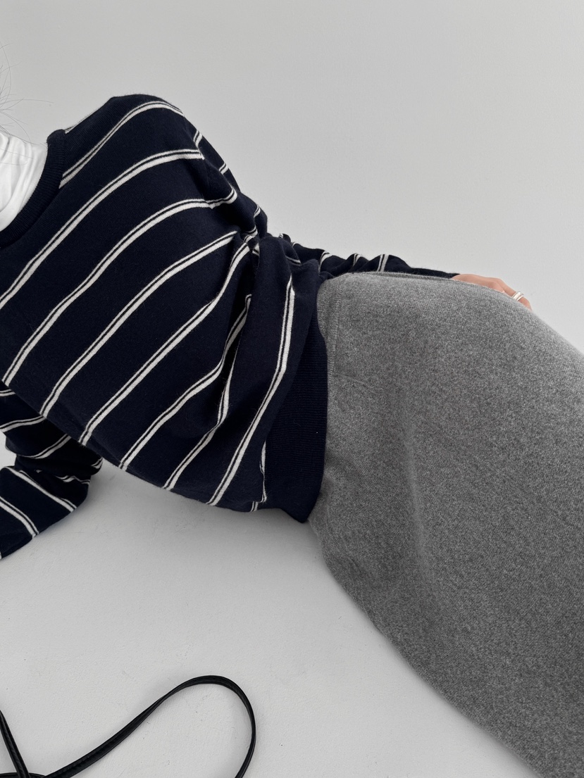 YIKHO STYLE韓國直郵㊣女士新款熱賣時尚休閑25秋冬針織衫YIKHO STYLE針織衫