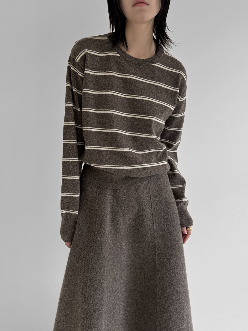 YIKHO STYLE韓國直郵㊣女士新款熱賣時尚休閑25秋冬針織衫YIKHO STYLE針織衫