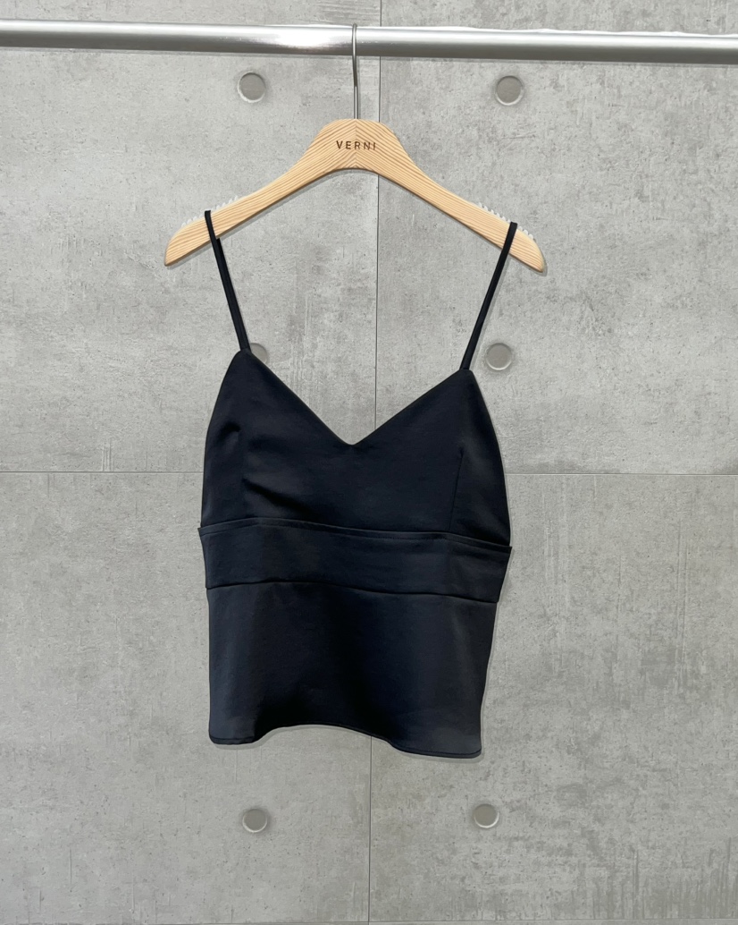 VERNI東大門㊣實拍女士新款25秋冬職業時尚推薦吊帶背心緞面VERNI吊帶/背心圖色3