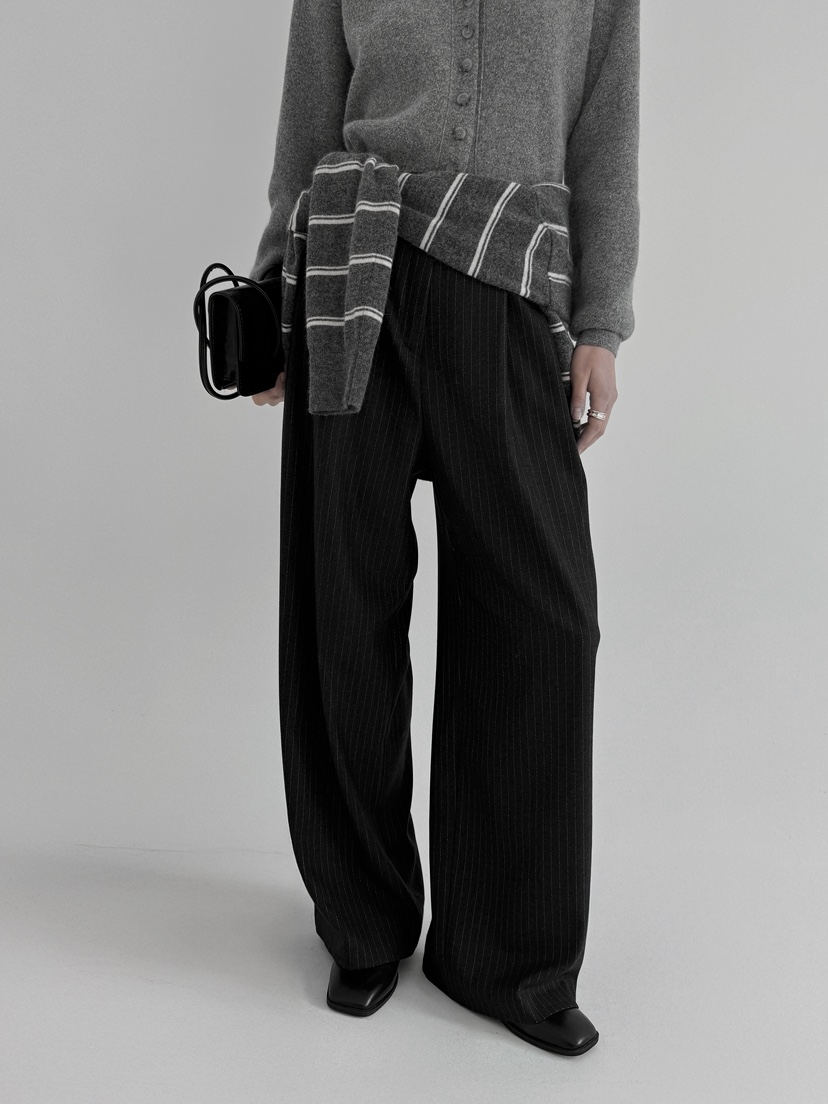 YIKHO STYLE韓國代購㊣女士新品時尚25秋冬人氣熱賣休閑褲YIKHO STYLE休閑褲