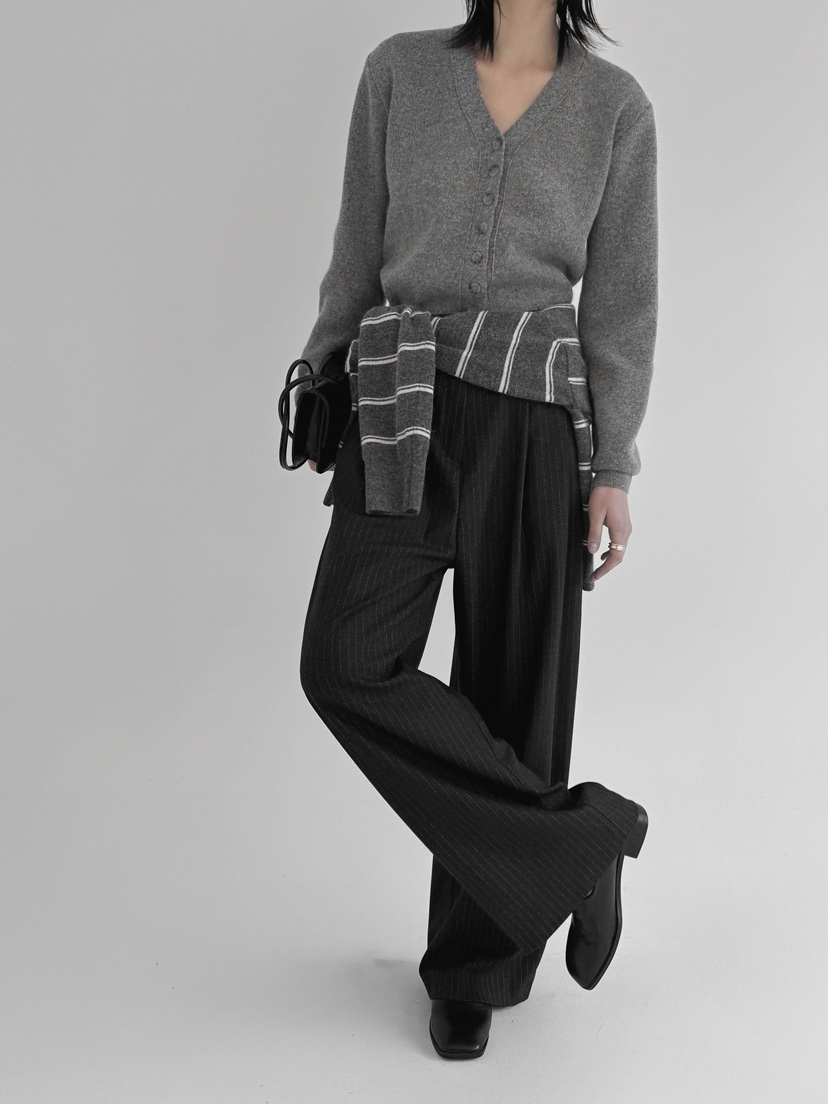 YIKHO STYLE韓國代購㊣女士新品時尚25秋冬人氣熱賣休閑褲YIKHO STYLE休閑褲