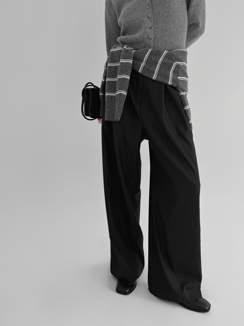 YIKHO STYLE韓國代購㊣女士新品時尚25秋冬人氣熱賣休閑褲YIKHO STYLE休閑褲