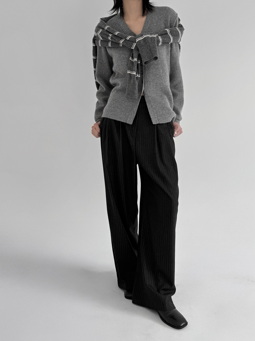 YIKHO STYLE韓國代購㊣女士新品時尚25秋冬人氣熱賣休閑褲YIKHO STYLE休閑褲