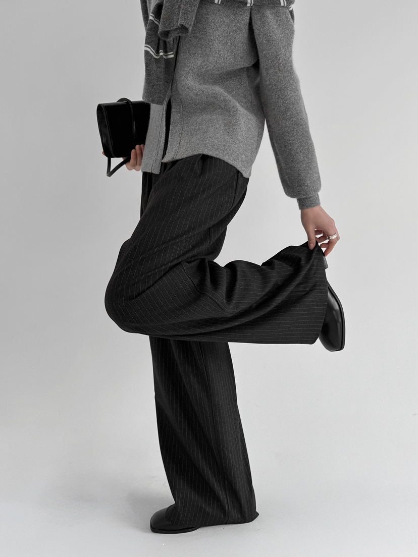 YIKHO STYLE韓國代購㊣女士新品時尚25秋冬人氣熱賣休閑褲YIKHO STYLE休閑褲