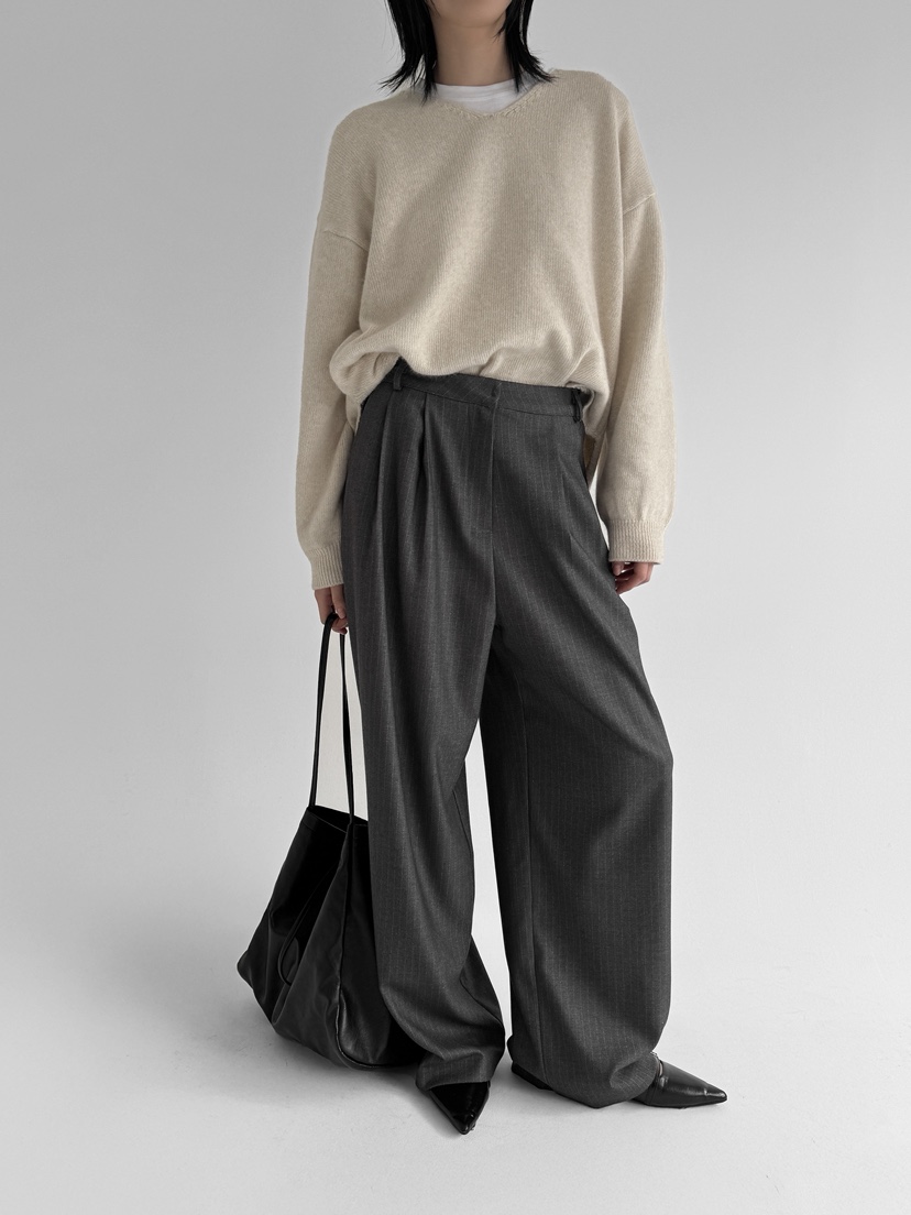 YIKHO STYLE韓國代購㊣女士新品時尚25秋冬人氣熱賣休閑褲YIKHO STYLE休閑褲