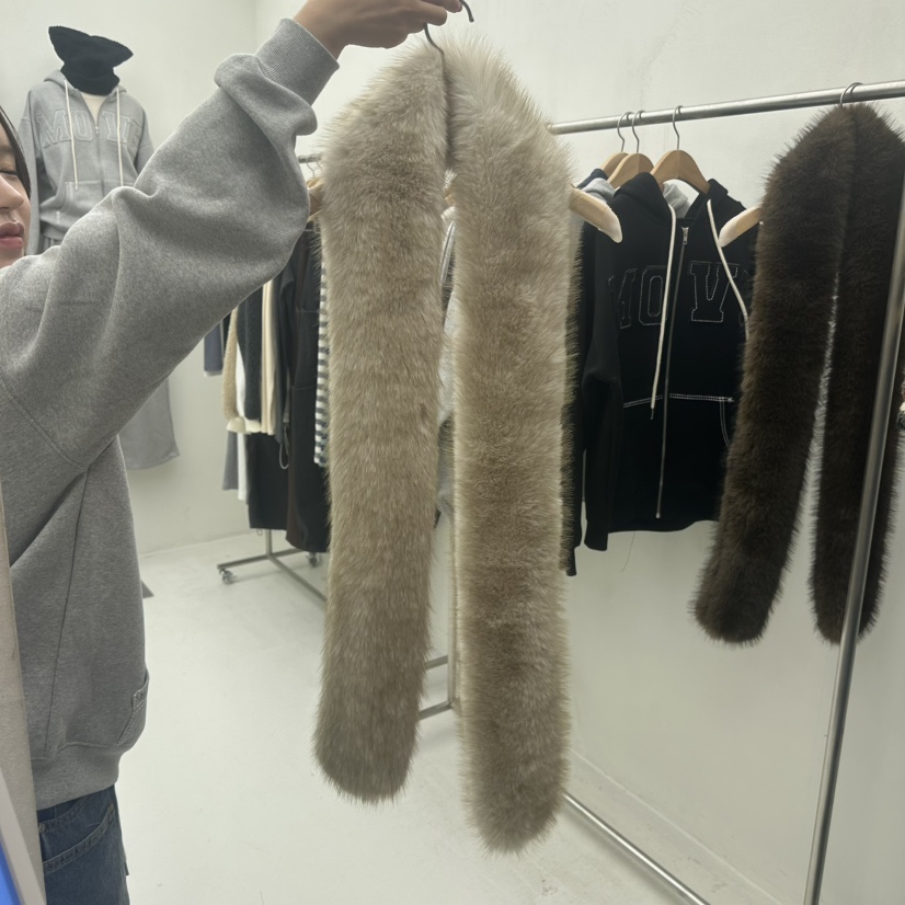 CHAV東大門㊣代購女士新款時尚人氣推薦25秋冬圍巾披肩圍巾CHAV圍巾/披肩圖色2