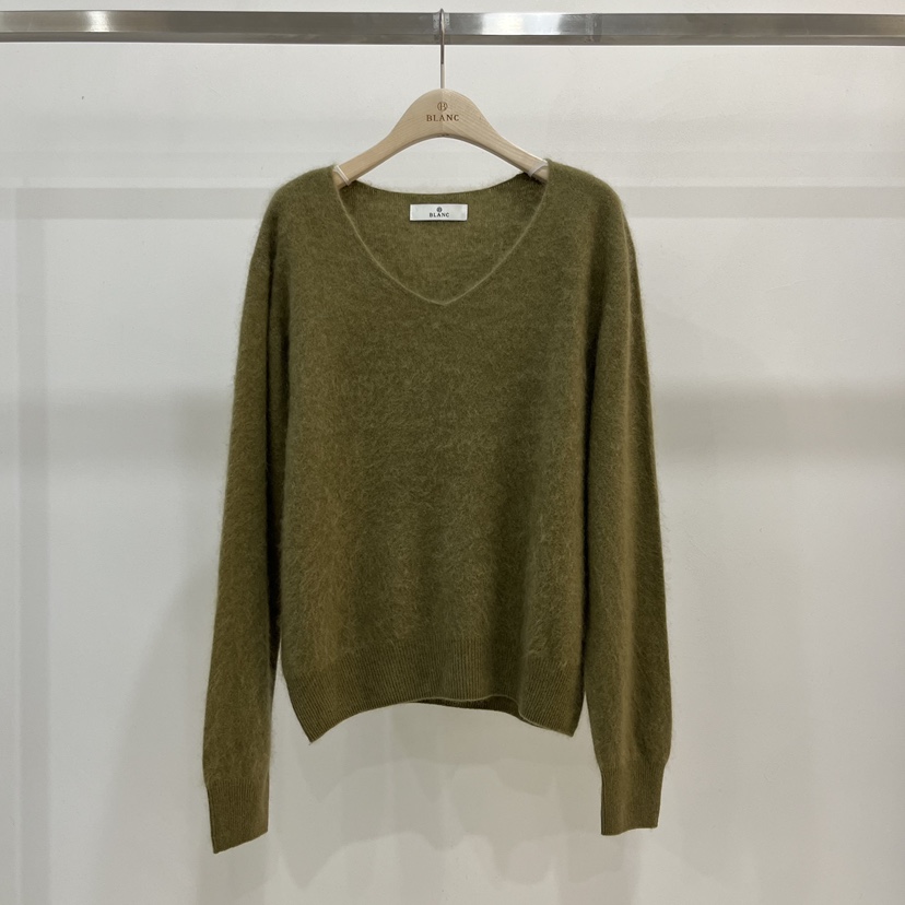 BLANC-A韓國代購㊣女士新品時尚休閑職業25秋冬針織衫安哥拉BLANC-A針織衫圖色4