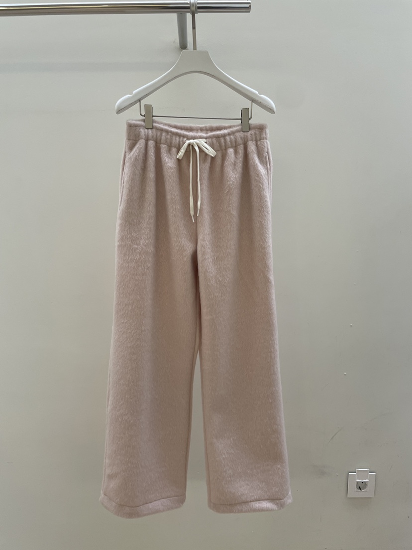 PEBBLE東大門㊣直郵女士新品人氣休閑推薦25秋冬休閑褲馬海毛PEBBLE/LAYER休閑褲圖色2