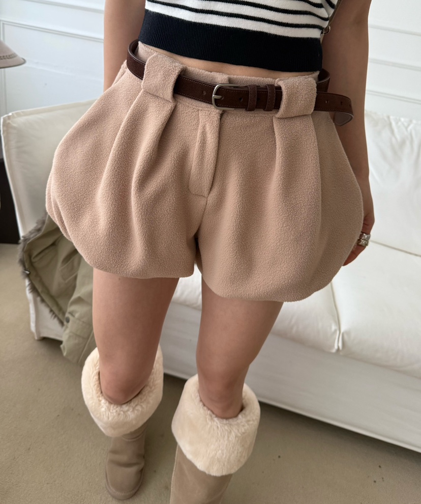 DENVER東大門㊣代購女士新款職業時尚人氣熱賣短褲不含腰帶DENVER短褲