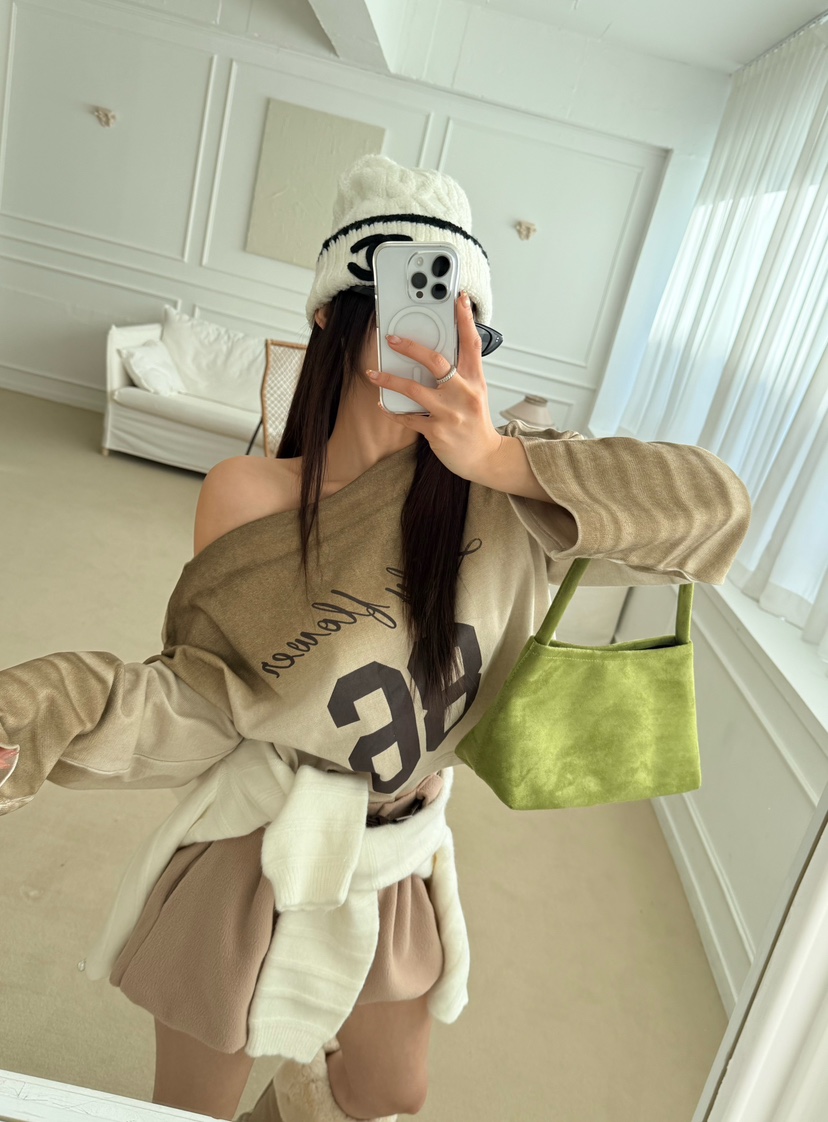 DENVER東大門㊣實拍女士新品時尚職業推薦25秋冬休閑長袖T恤DENVER長袖T恤