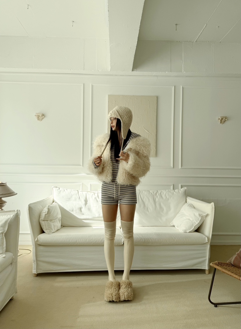 DENVER東大門㊣直郵女裝新品人氣25秋冬推薦時尚熱賣短款大衣DENVER短款大衣