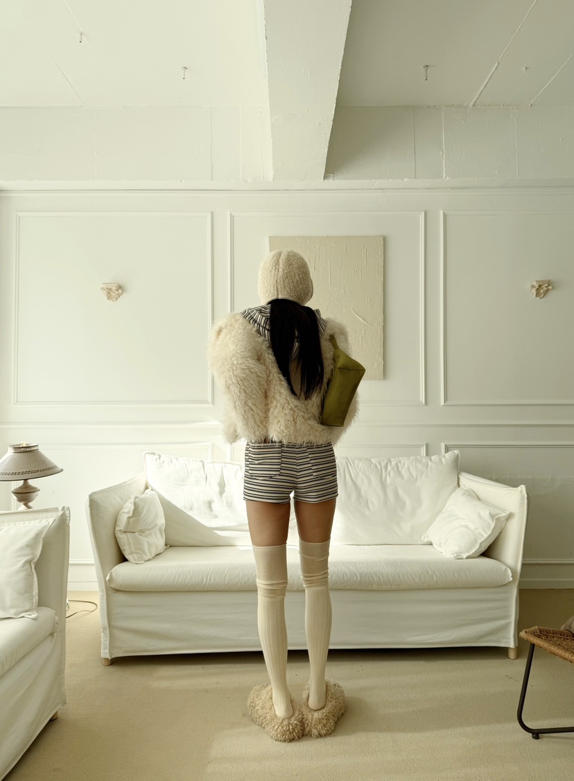 DENVER東大門㊣直郵女裝新品人氣25秋冬推薦時尚熱賣短款大衣DENVER短款大衣