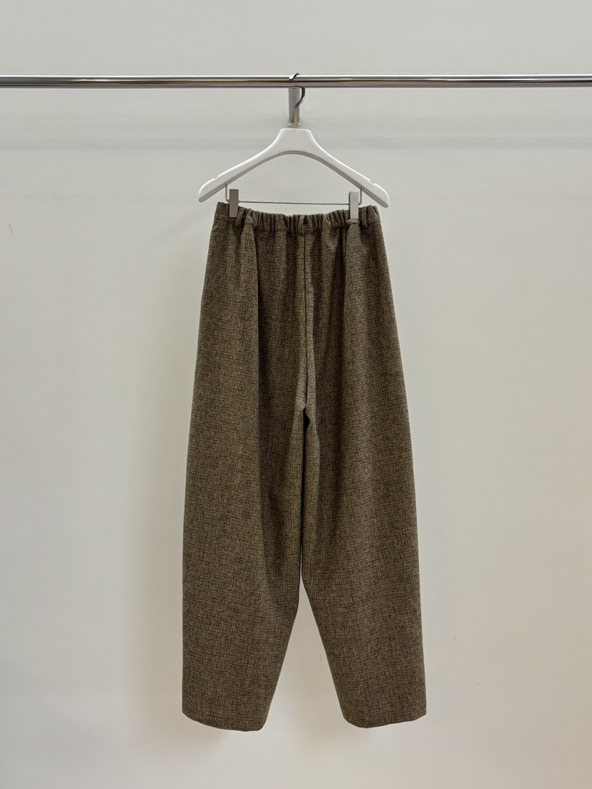 PEBBLE東大門㊣實拍女士新品職業時尚人氣推薦休閑休閑褲羊毛PEBBLE/LAYER休閑褲