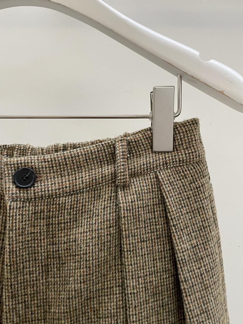 PEBBLE東大門㊣實拍女士新品職業時尚人氣推薦休閑休閑褲羊毛PEBBLE/LAYER休閑褲