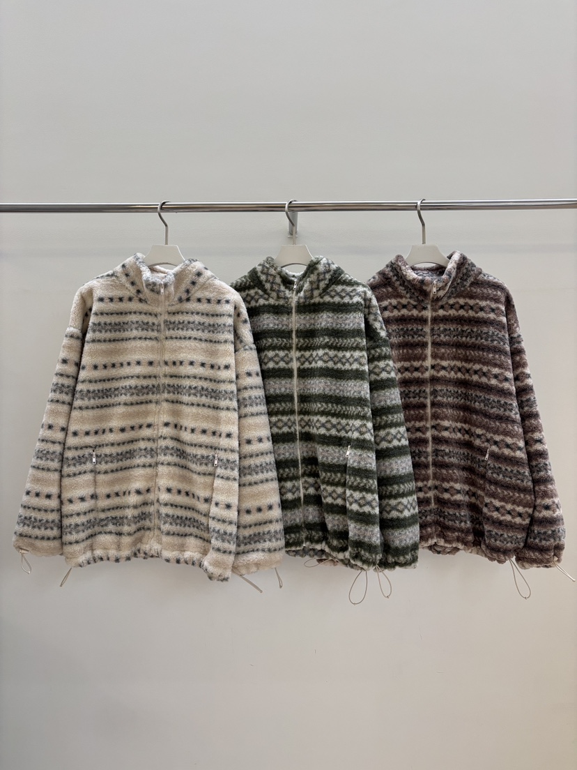 PEBBLE東大門㊣實拍女裝新款25秋冬人氣休閑推薦熱賣夾克羊毛PEBBLE/LAYER夾克