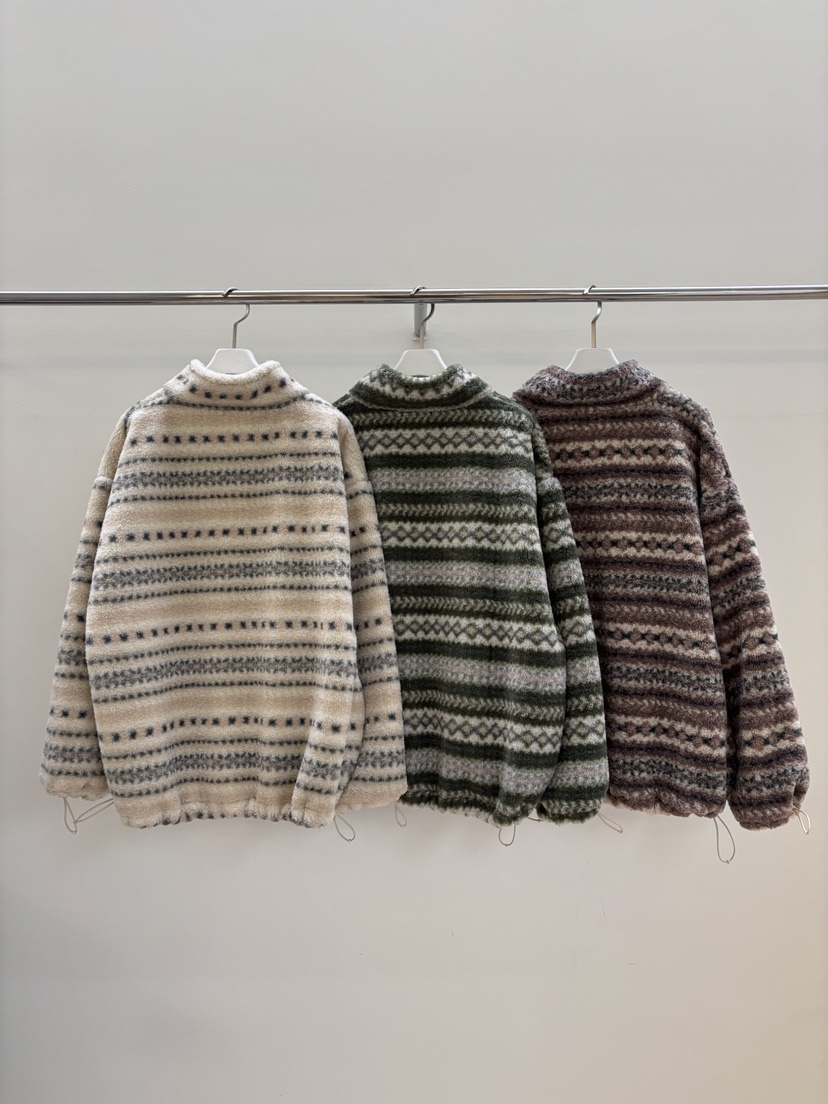 PEBBLE東大門㊣實拍女裝新款25秋冬人氣休閑推薦熱賣夾克羊毛PEBBLE/LAYER夾克