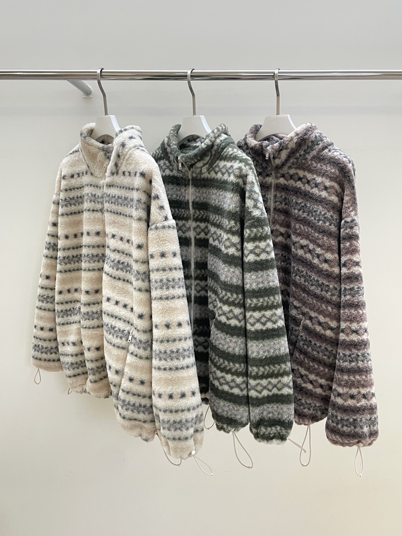 PEBBLE東大門㊣實拍女裝新款25秋冬人氣休閑推薦熱賣夾克羊毛PEBBLE/LAYER夾克