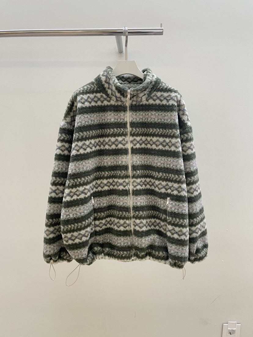 PEBBLE東大門㊣實拍女裝新款25秋冬人氣休閑推薦熱賣夾克羊毛PEBBLE/LAYER夾克圖色1