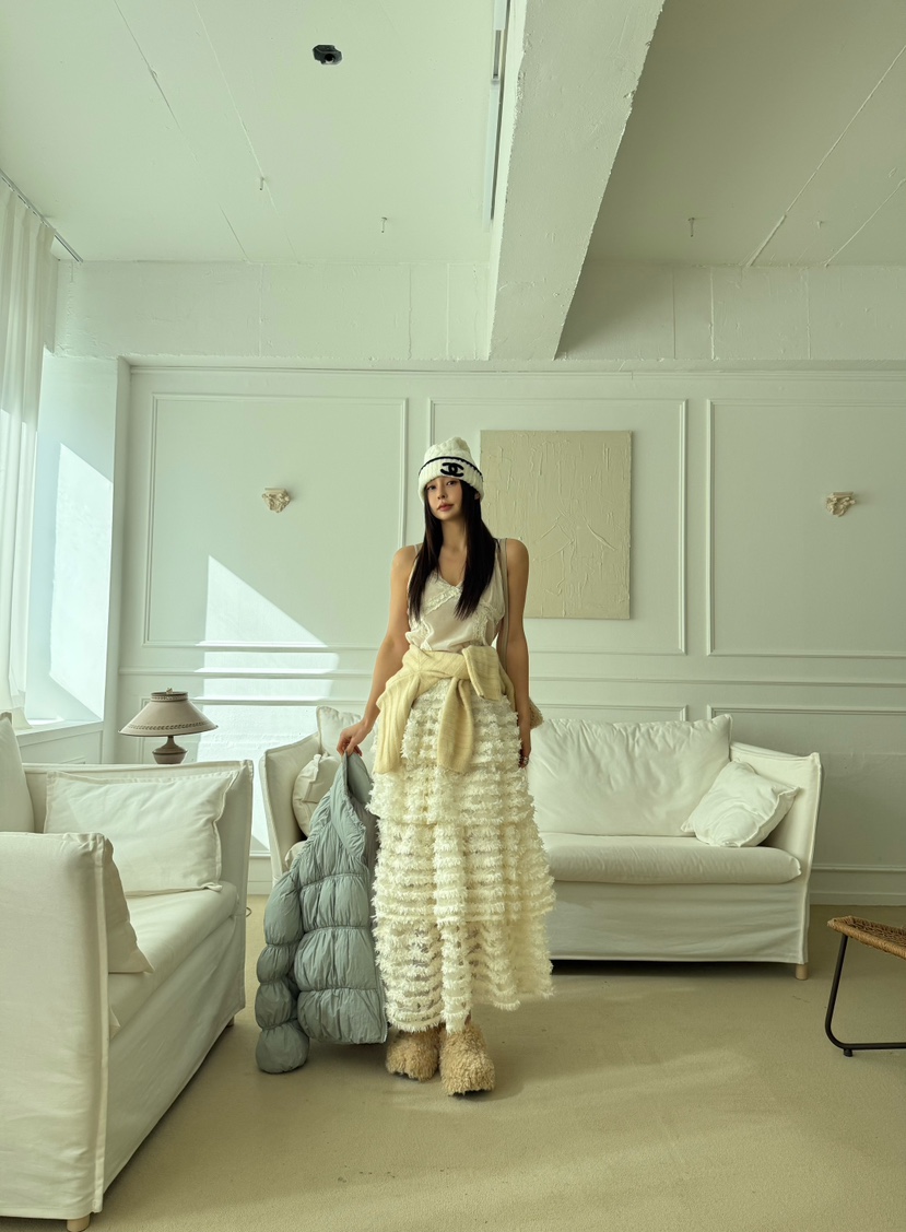 DENVER東大門㊣代購女士新款熱賣人氣職業25秋冬吊帶背心蕾絲DENVER吊帶/背心