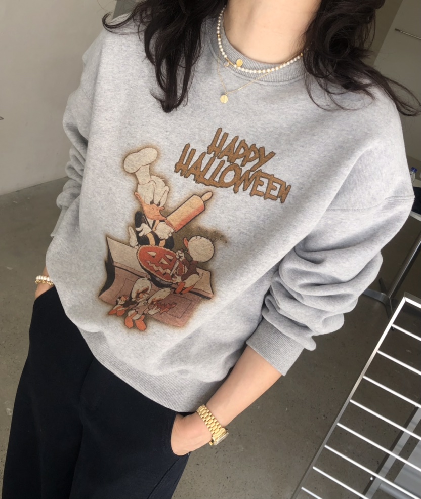 GLAD SOME韓國直郵㊣女士新品休閑25秋冬職業人氣時尚衛衣鴨GLAD SOME衛衣