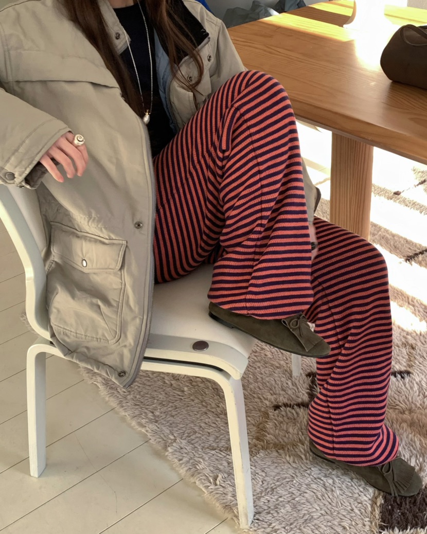 PEBBLE韓國代購㊣女士新款職業時尚25秋冬人氣熱賣推薦休閑褲PEBBLE/LAYER休閑褲