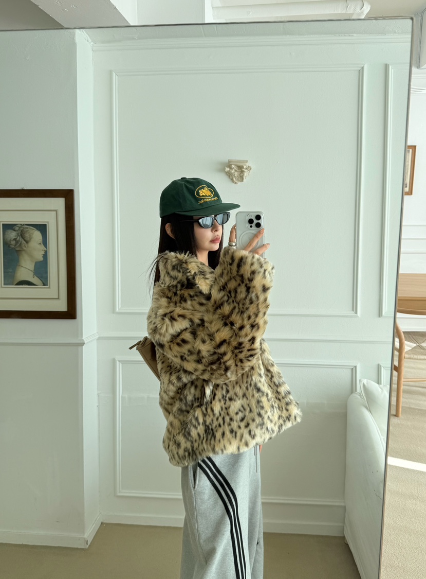 DENVER東大門㊣代購女士新品職業25秋冬時尚熱賣休閑短款大衣DENVER短款大衣