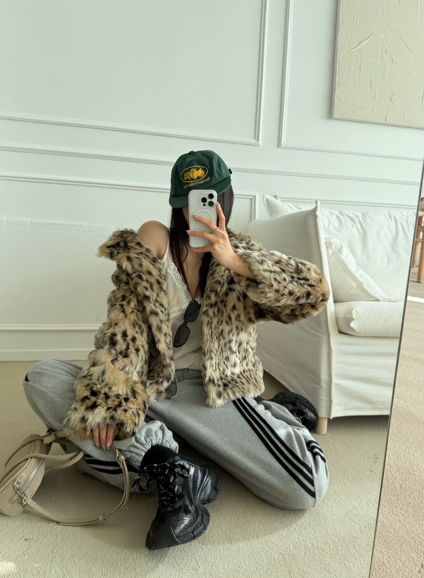 DENVER東大門㊣代購女士新品職業25秋冬時尚熱賣休閑短款大衣DENVER短款大衣