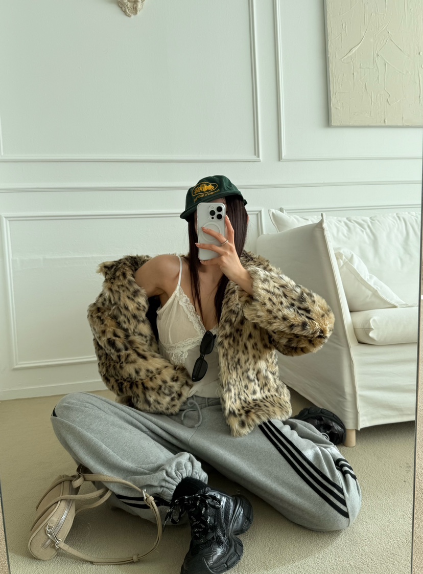 DENVER東大門㊣代購女士新品職業25秋冬時尚熱賣休閑短款大衣DENVER短款大衣