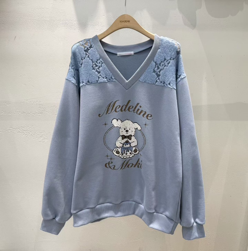 LOVABLE韓國代購㊣女裝新款人氣時尚熱賣25秋冬休閑職業衛衣LOVABLE衛衣