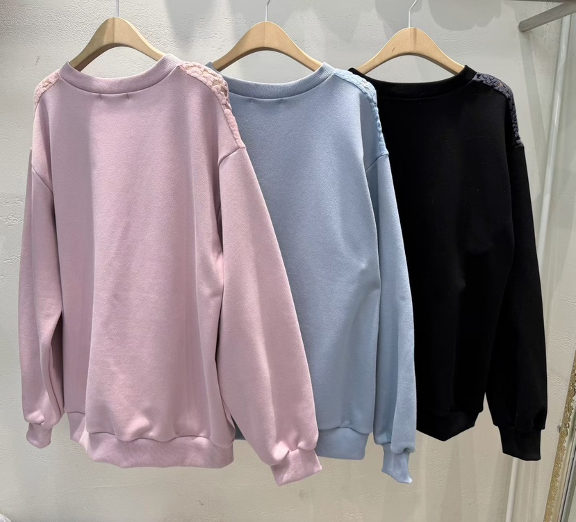 LOVABLE韓國代購㊣女裝新款人氣時尚熱賣25秋冬休閑職業衛衣LOVABLE衛衣