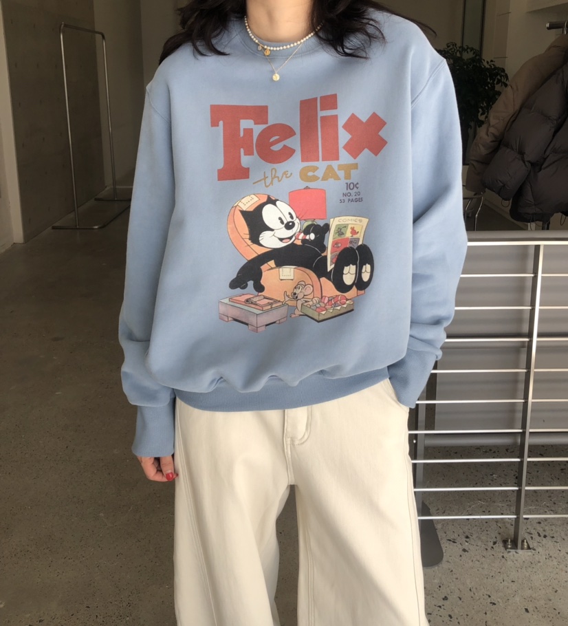 GLAD SOME東大門㊣實拍女士新款熱賣推薦休閑時尚人氣衛衣GLAD SOME衛衣