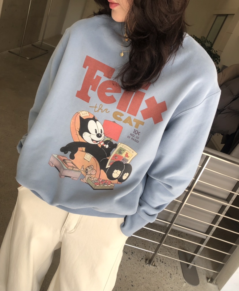 GLAD SOME東大門㊣實拍女士新款熱賣推薦休閑時尚人氣衛衣GLAD SOME衛衣